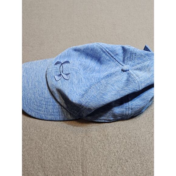 Under Armor Hat Womens Blue One Size Fits All Strap Back Baseball Cap Casual - Picture 2 of 7